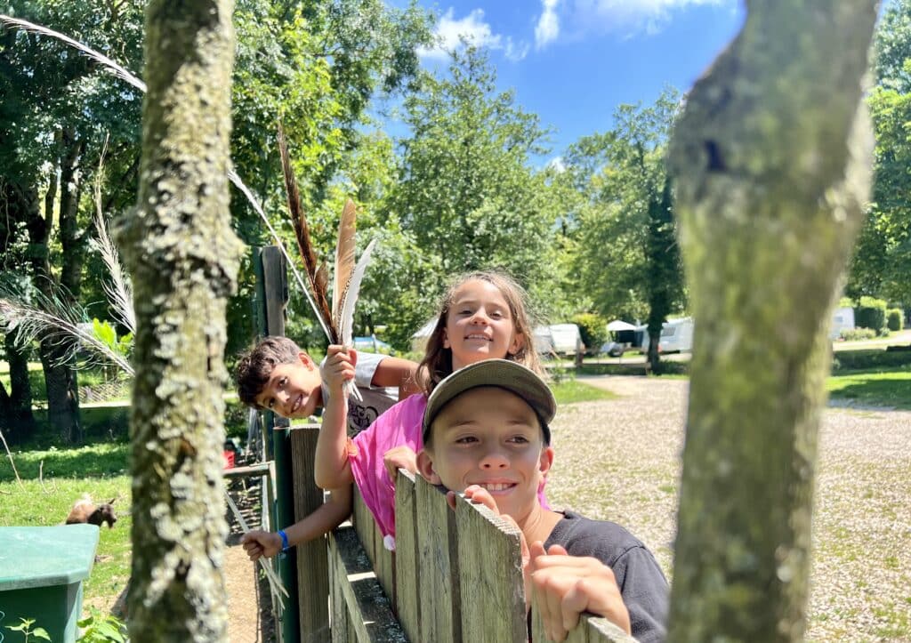 enfant ete au domaine de la dombes